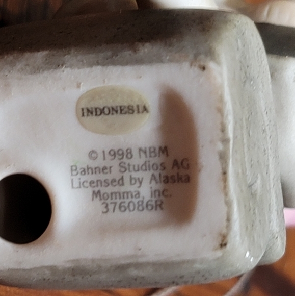 NBM bahner studios AG Bisque Porcelain Figurine Pretty as a Picture 1998 set 2 - Picture 6 of 16